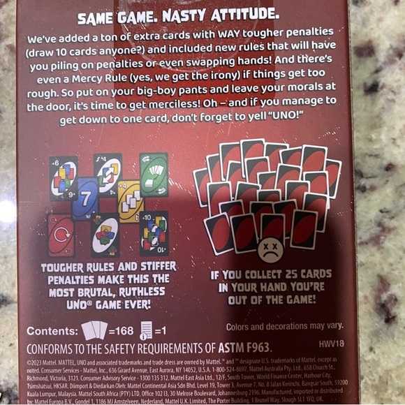 Uno Show me No Mercy new in box - Picture 2 of 3